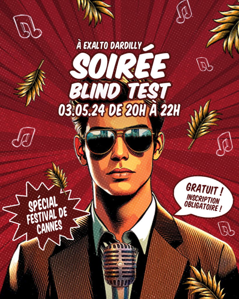 Soirée Blind Test Festival de Cannes
